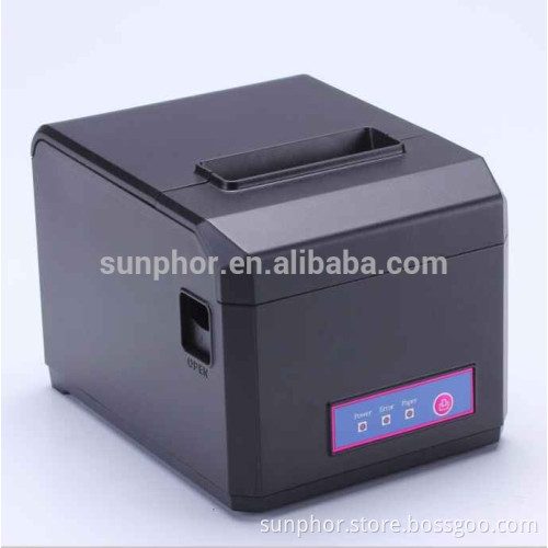Low price 80mm thermal printer, thermal receipt printer with auto cutter